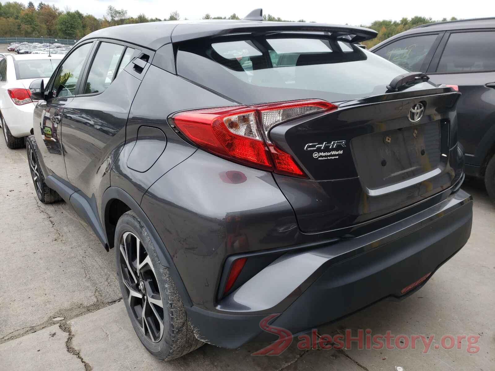 NMTKHMBX7JR045842 2018 TOYOTA C-HR