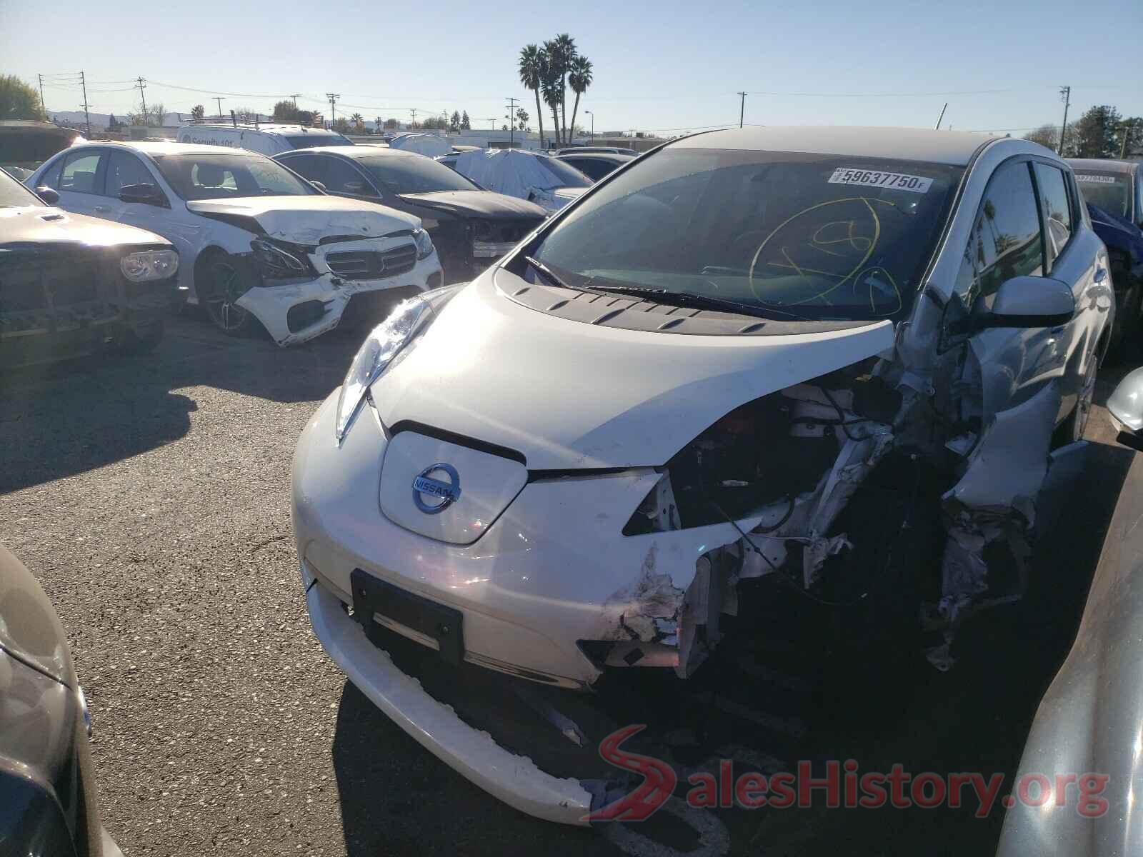 1N4BZ0CP5HC300432 2017 NISSAN LEAF