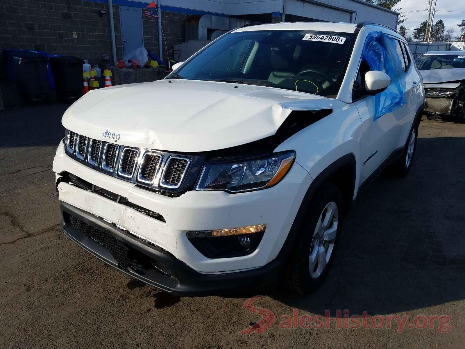 3C4NJDBB2KT593536 2019 JEEP COMPASS