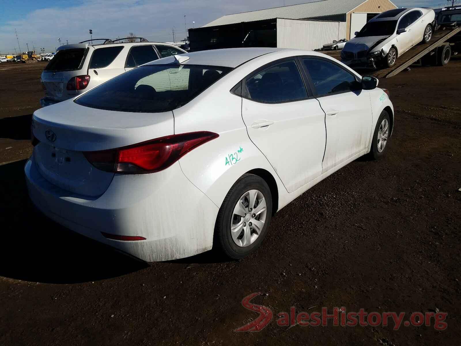 5NPDH4AE0GH679051 2016 HYUNDAI ELANTRA