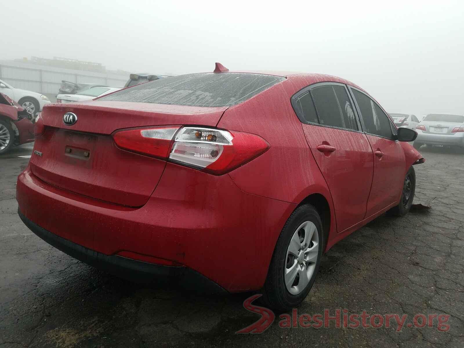 KNAFK4A63G5613304 2016 KIA FORTE