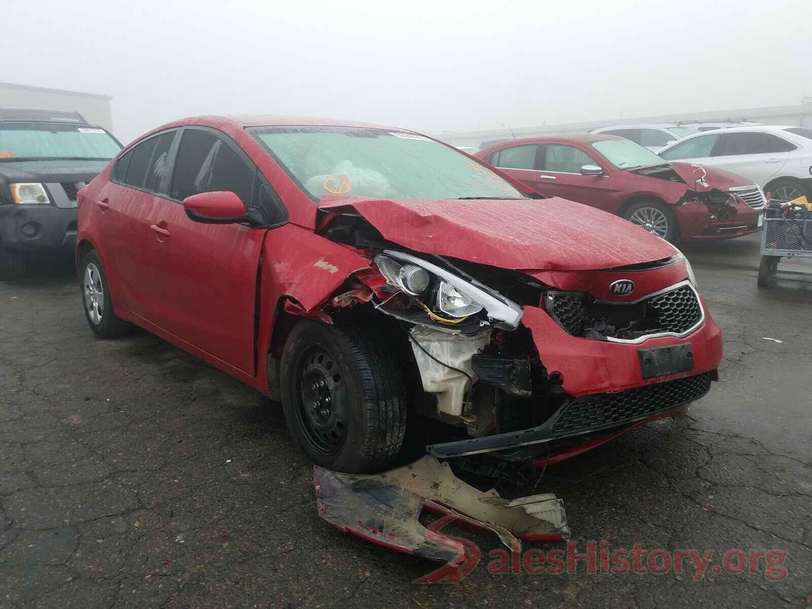 KNAFK4A63G5613304 2016 KIA FORTE