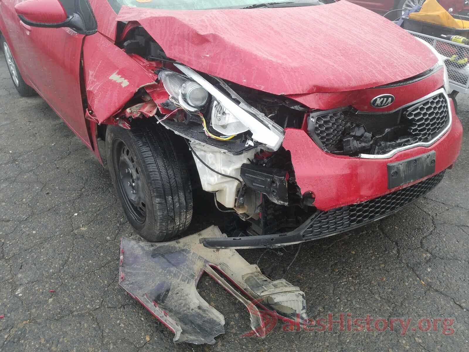 KNAFK4A63G5613304 2016 KIA FORTE