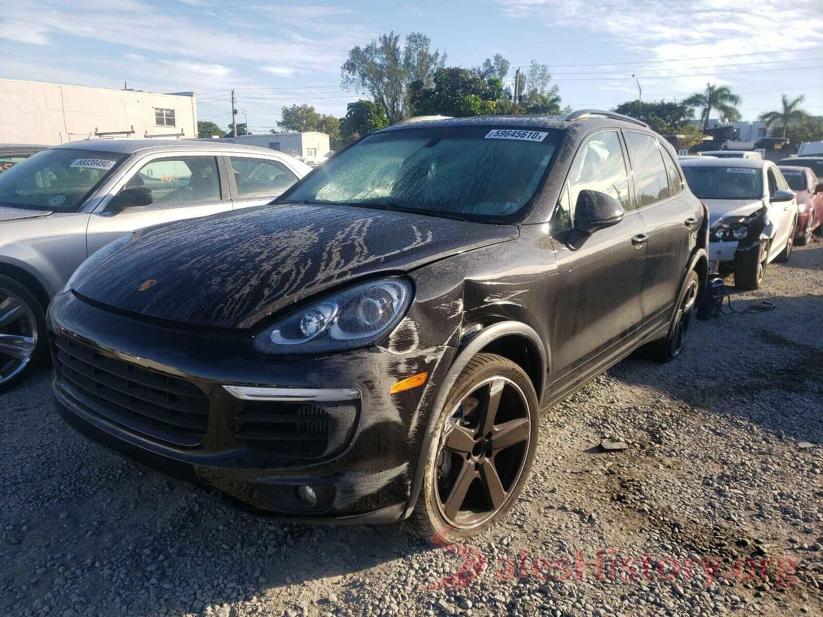 WP1AB2A24HLA51813 2017 PORSCHE CAYENNE