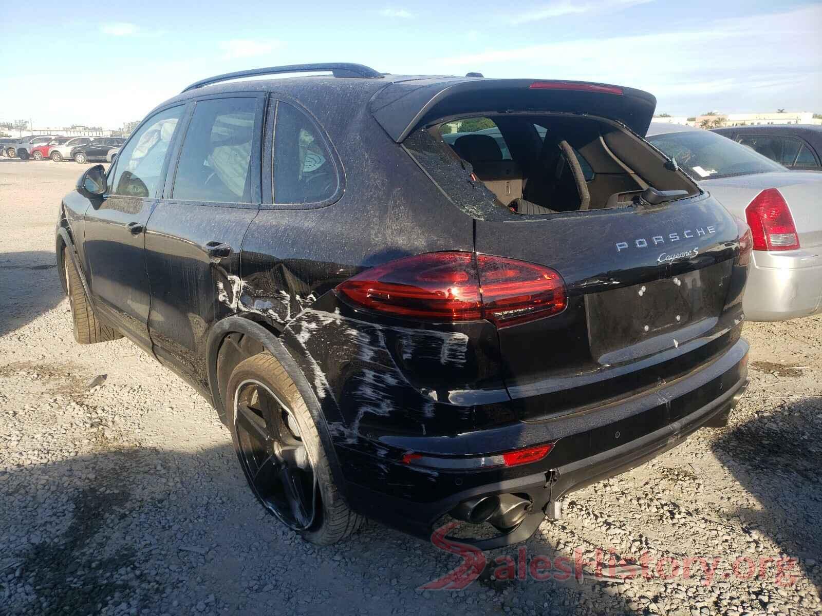 WP1AB2A24HLA51813 2017 PORSCHE CAYENNE