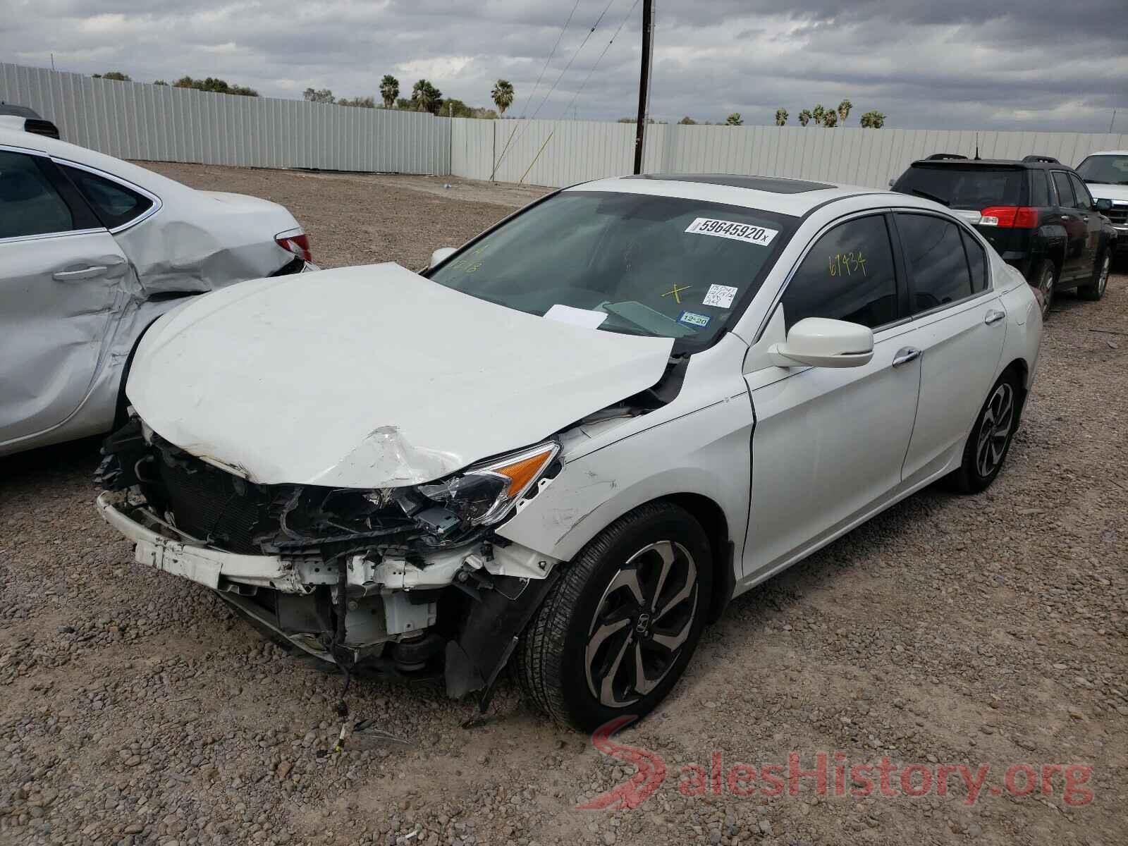 1HGCR2F8XGA036652 2016 HONDA ACCORD