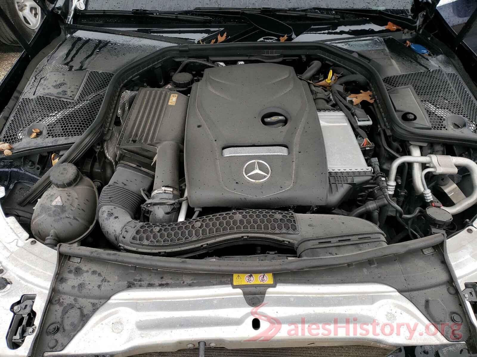 55SWF4KB8HU185893 2017 MERCEDES-BENZ C CLASS