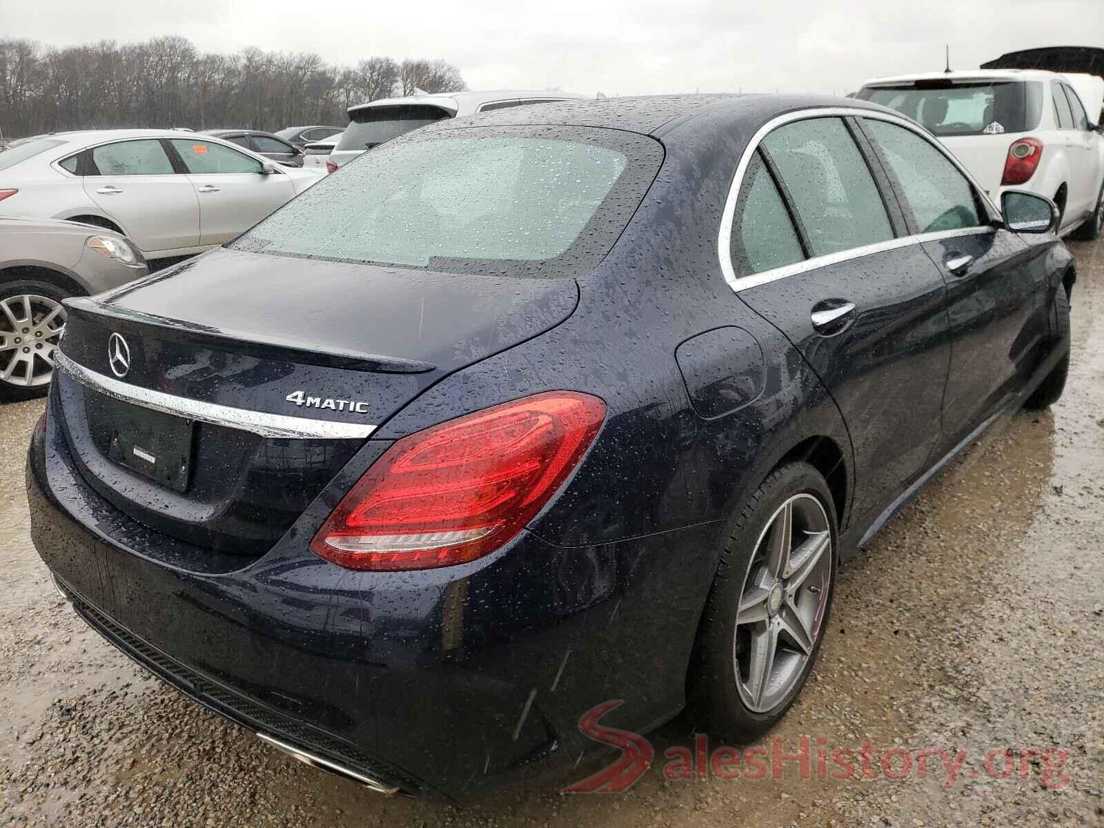 55SWF4KB8HU185893 2017 MERCEDES-BENZ C CLASS