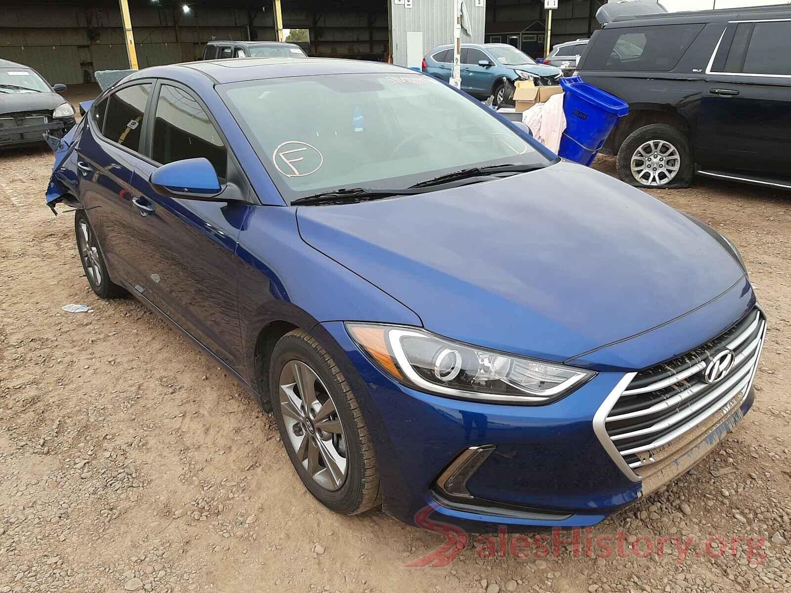 5NPD84LF8JH299372 2018 HYUNDAI ELANTRA