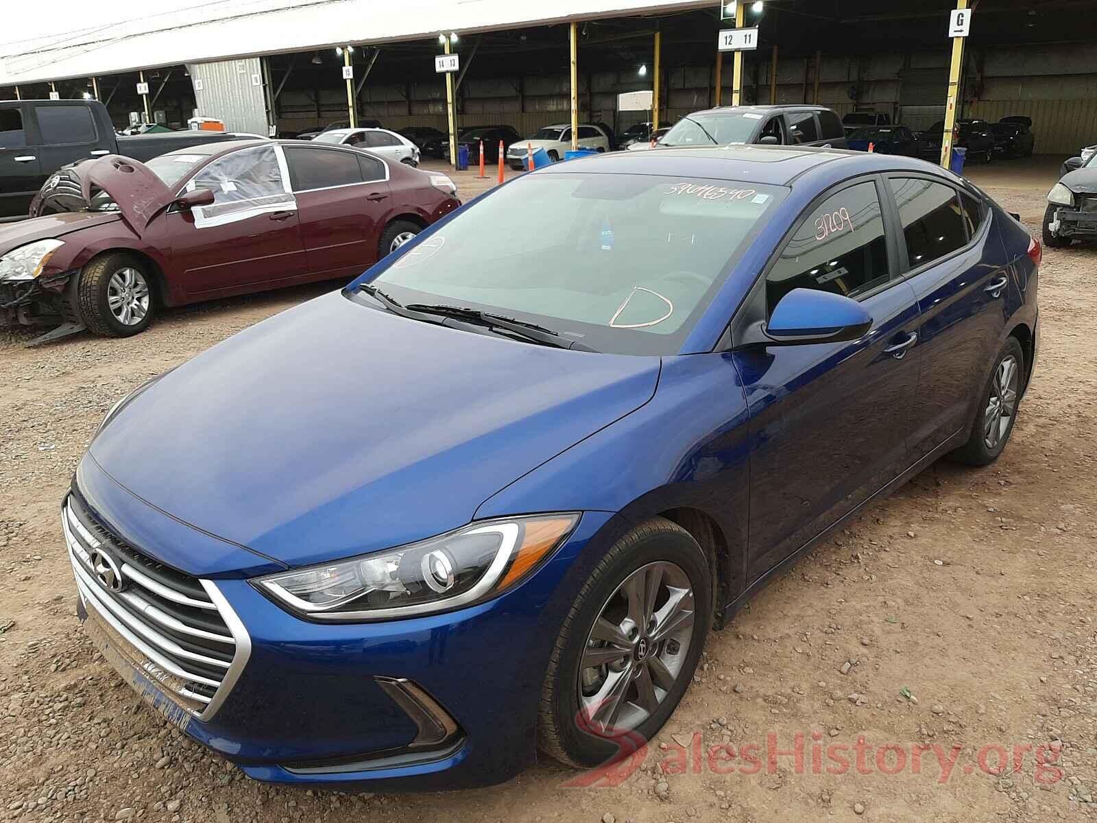 5NPD84LF8JH299372 2018 HYUNDAI ELANTRA