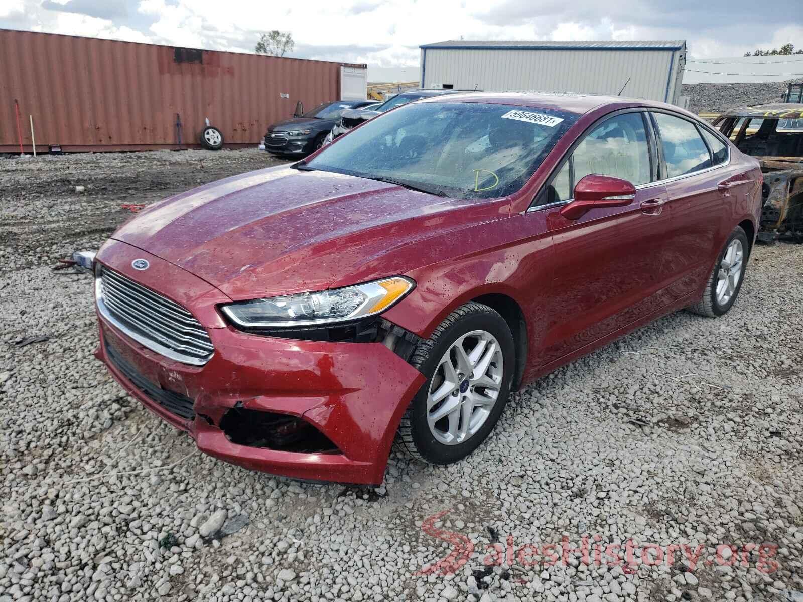 3FA6P0HDXGR375052 2016 FORD FUSION