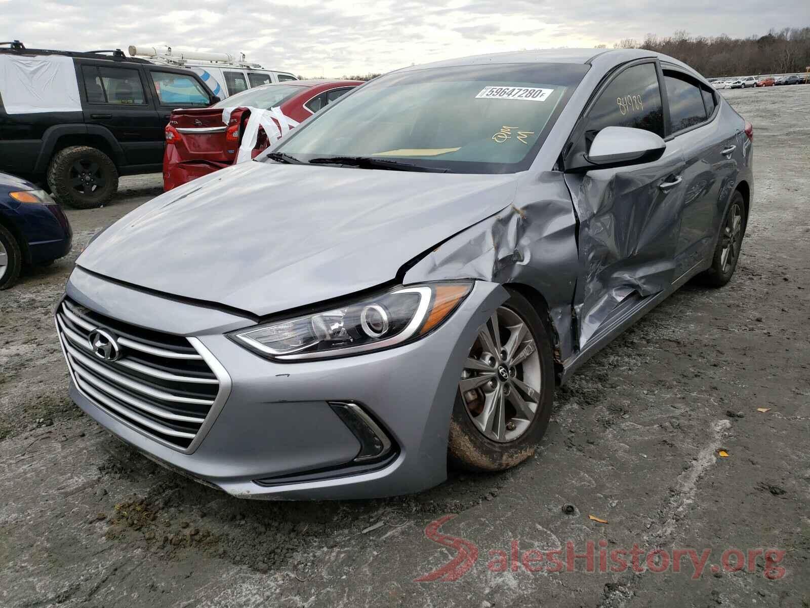 5NPD84LF7HH085919 2017 HYUNDAI ELANTRA