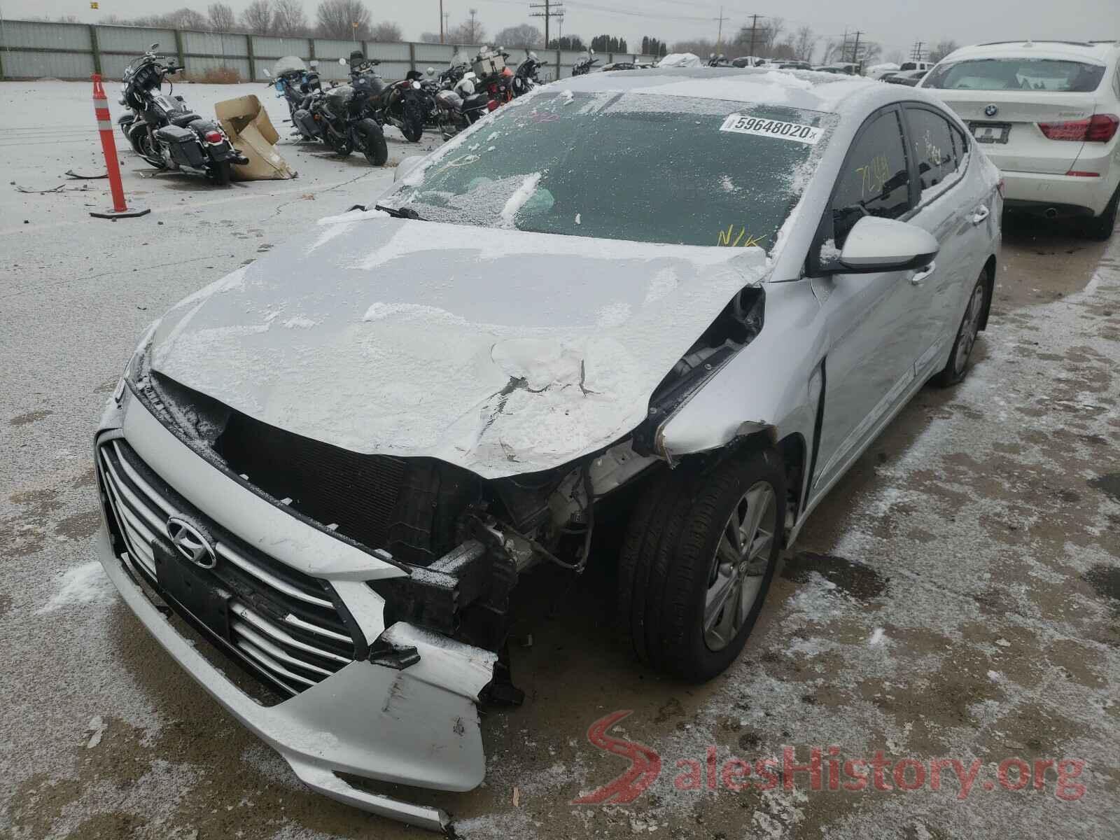 5NPD84LF7JH321765 2018 HYUNDAI ELANTRA