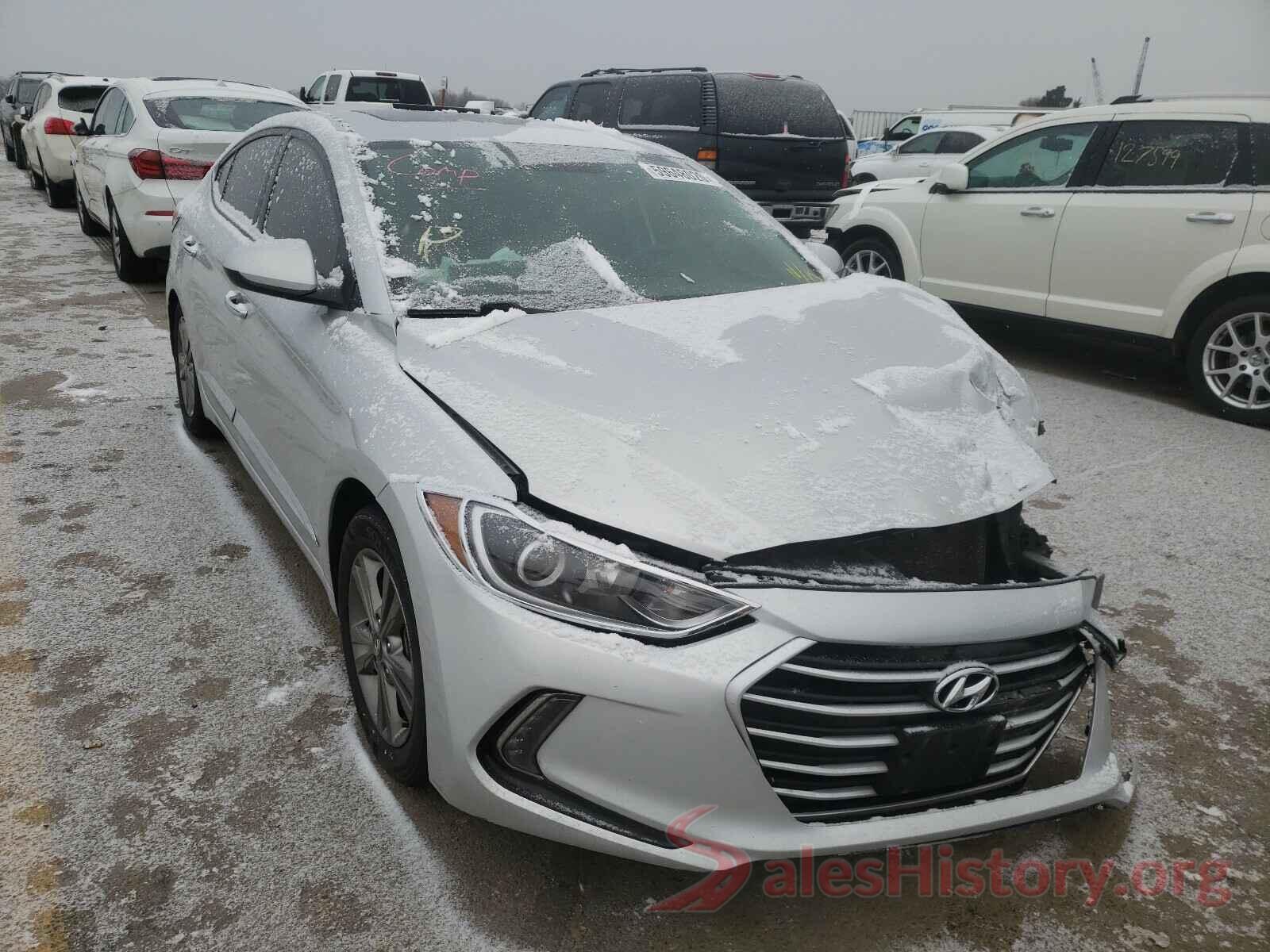 5NPD84LF7JH321765 2018 HYUNDAI ELANTRA