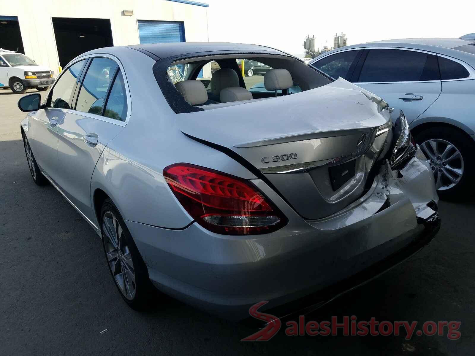 55SWF4JB4GU121348 2016 MERCEDES-BENZ C CLASS