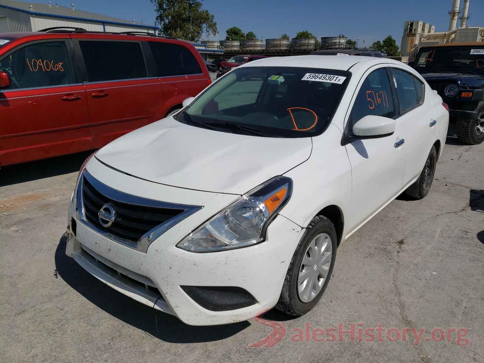 3N1CN7AP9KL861138 2019 NISSAN VERSA