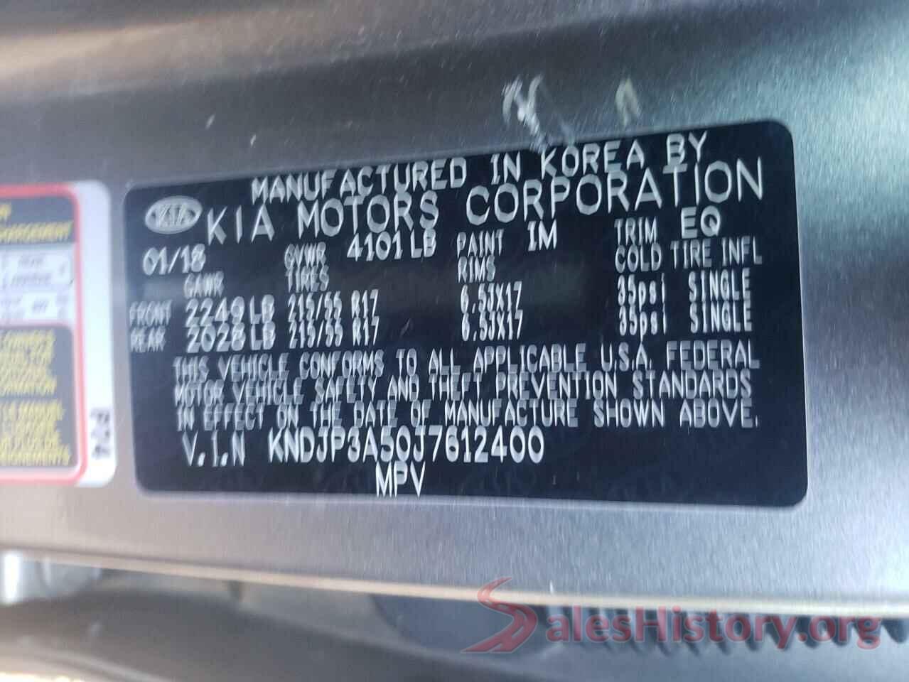 KNDJP3A50J7612400 2018 KIA SOUL