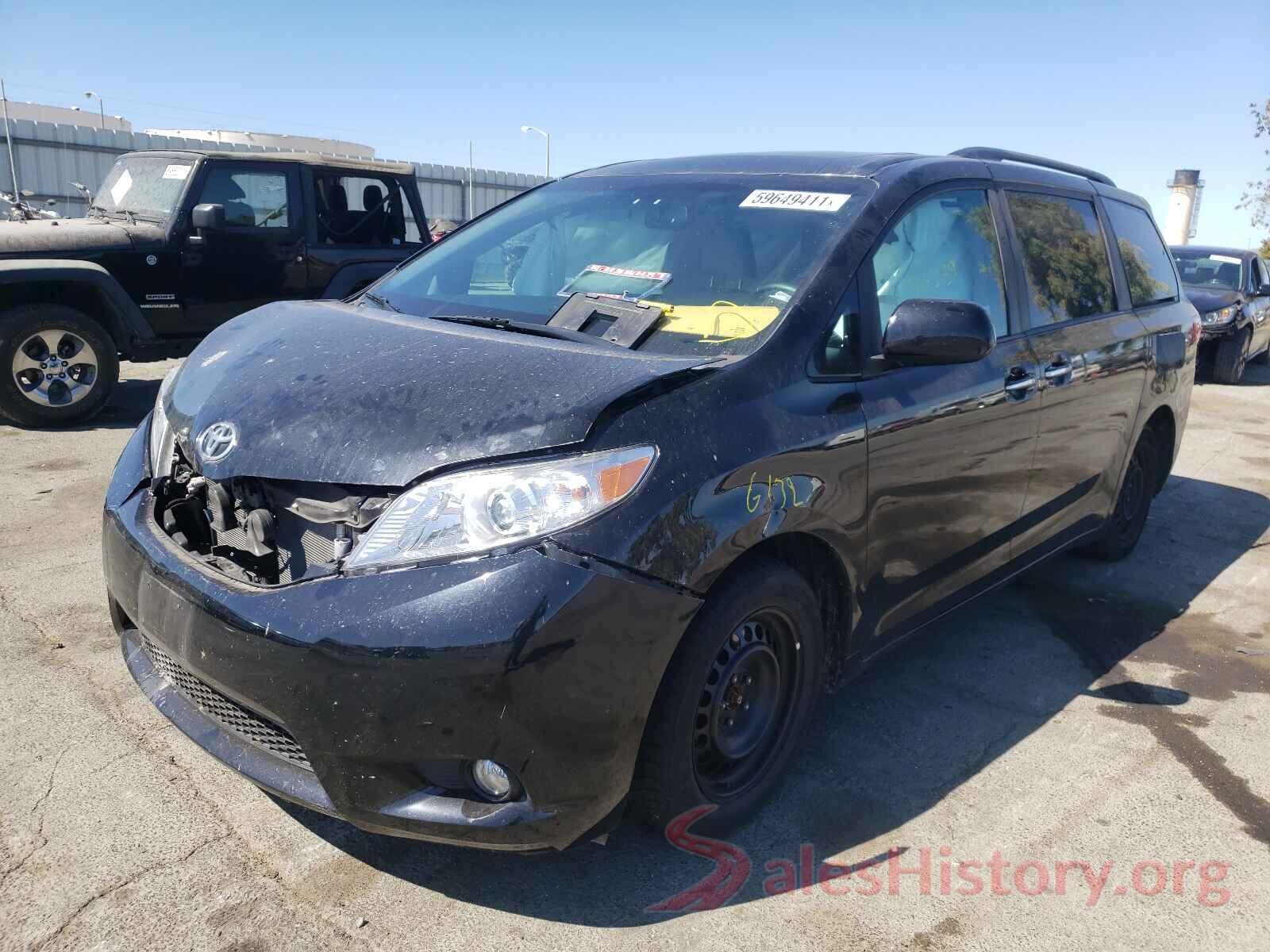 5TDYZ3DC0HS878793 2017 TOYOTA SIENNA