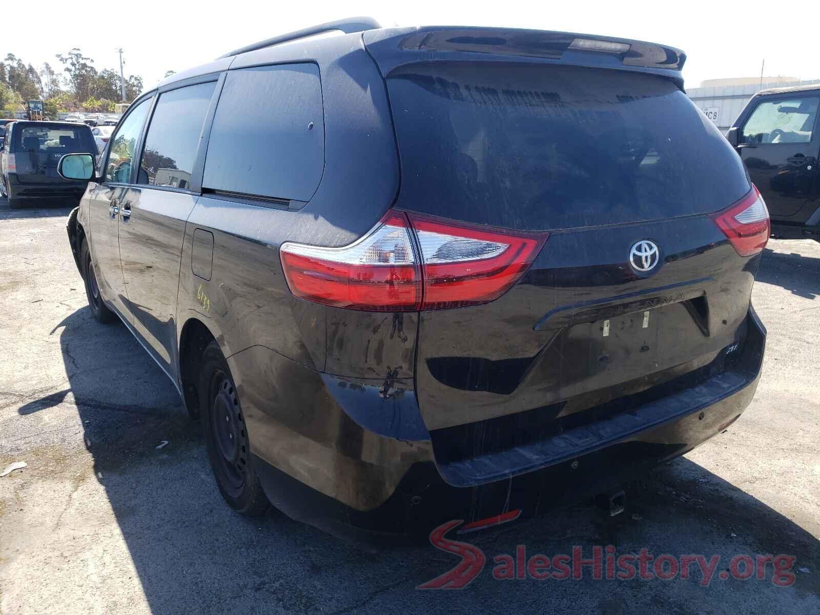 5TDYZ3DC0HS878793 2017 TOYOTA SIENNA