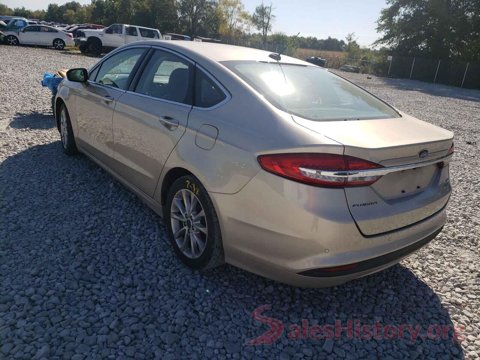 3FA6P0LU7HR287214 2017 FORD FUSION