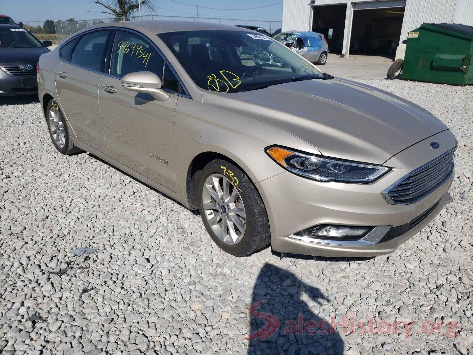 3FA6P0LU7HR287214 2017 FORD FUSION