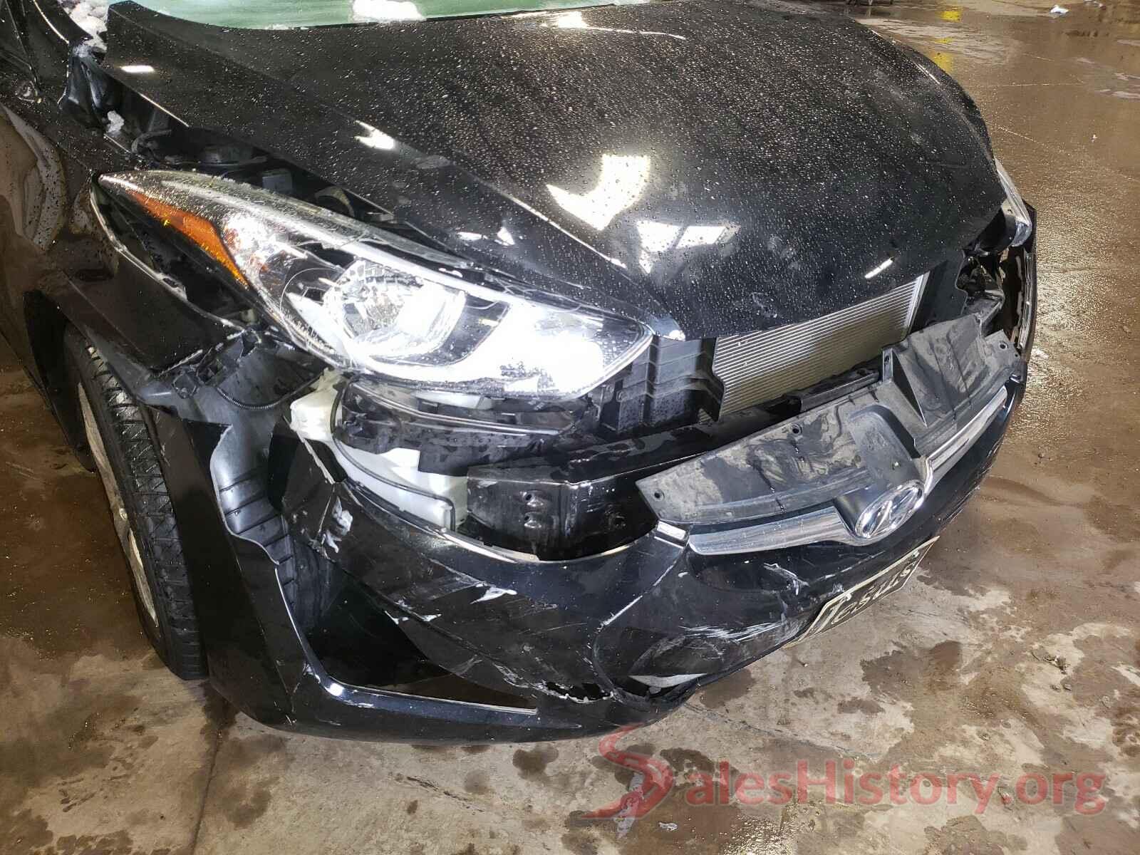 KMHDH4AE4GU544253 2016 HYUNDAI ELANTRA