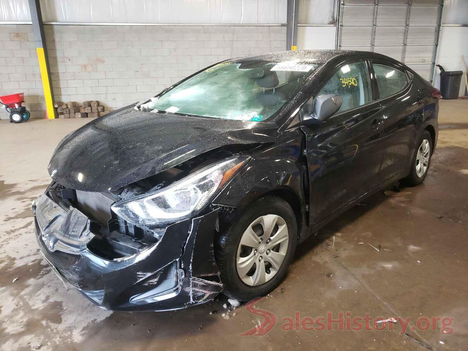 KMHDH4AE4GU544253 2016 HYUNDAI ELANTRA