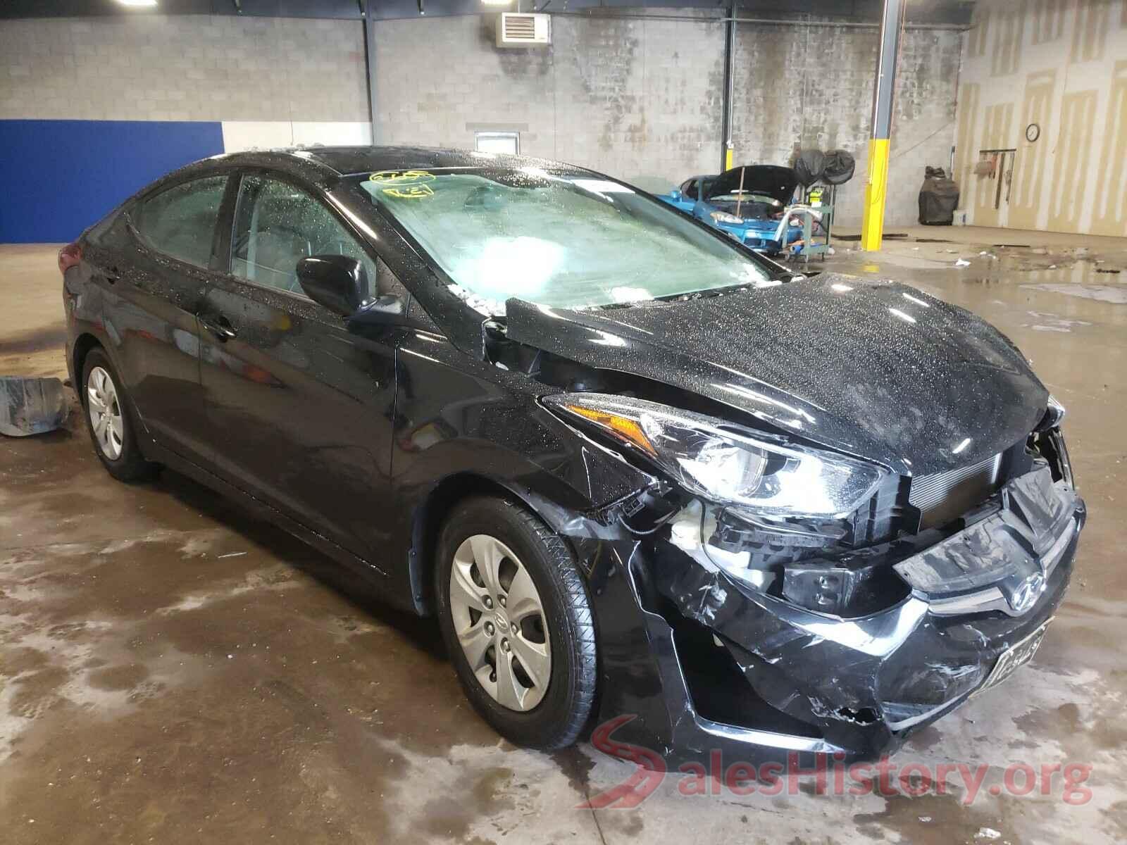 KMHDH4AE4GU544253 2016 HYUNDAI ELANTRA