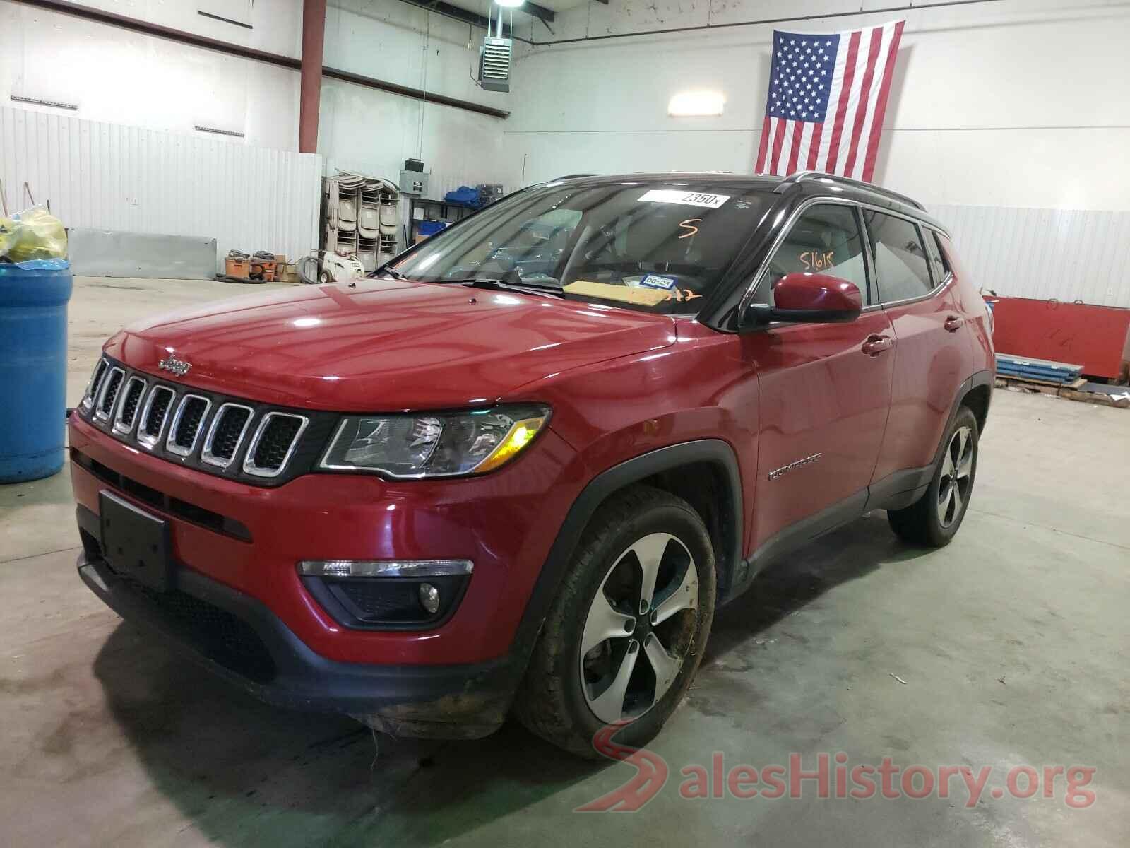 3C4NJCBB1JT137312 2018 JEEP COMPASS