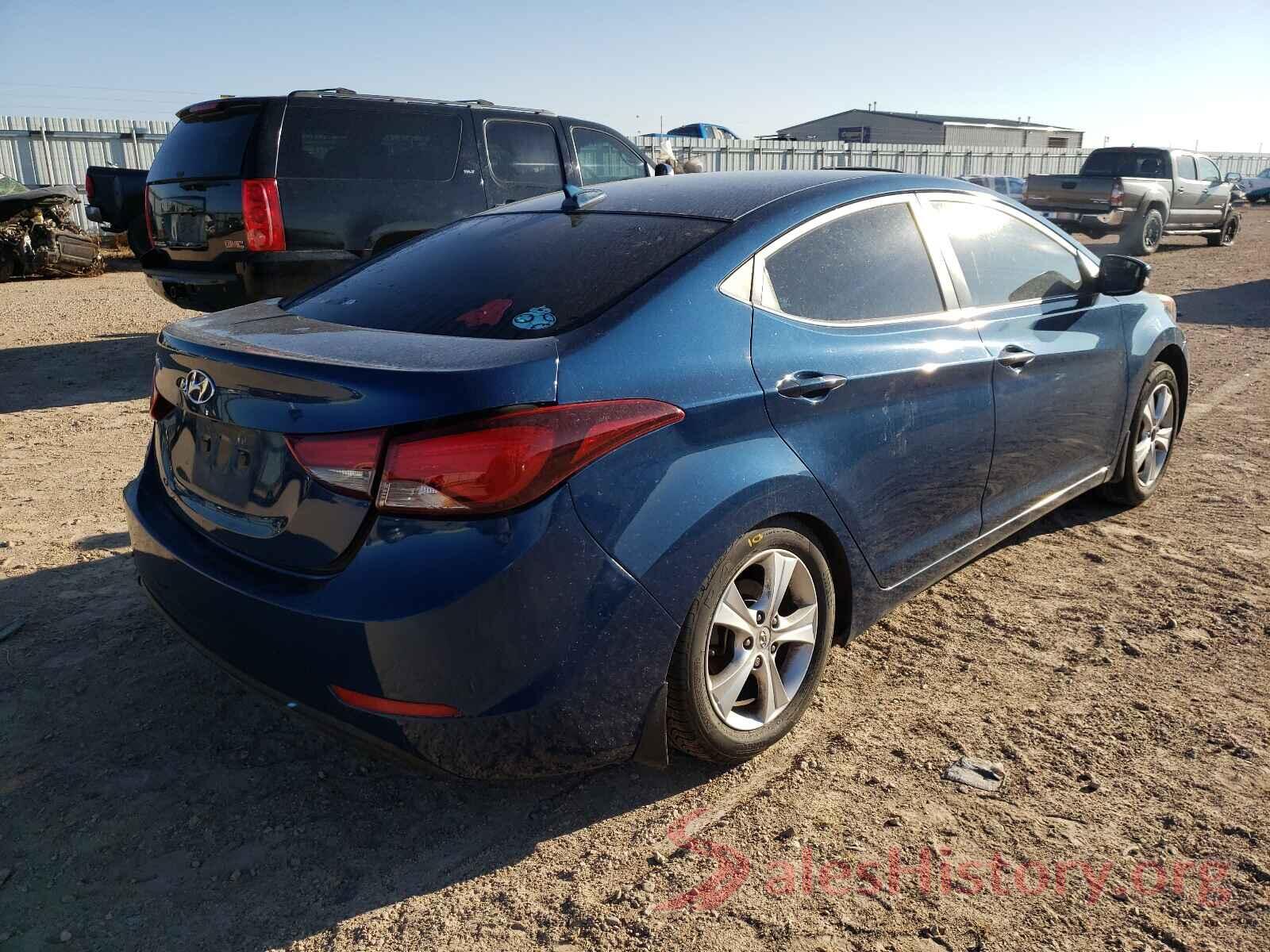 KMHDH4AE6GU555240 2016 HYUNDAI ELANTRA