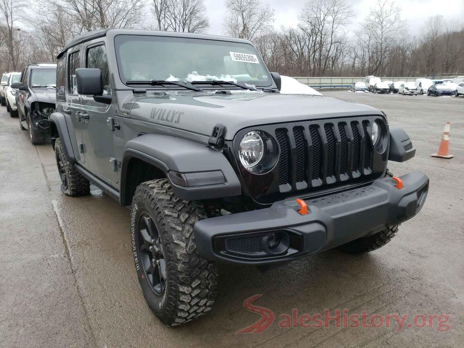 1C4HJXDG8LW337307 2020 JEEP WRANGLER