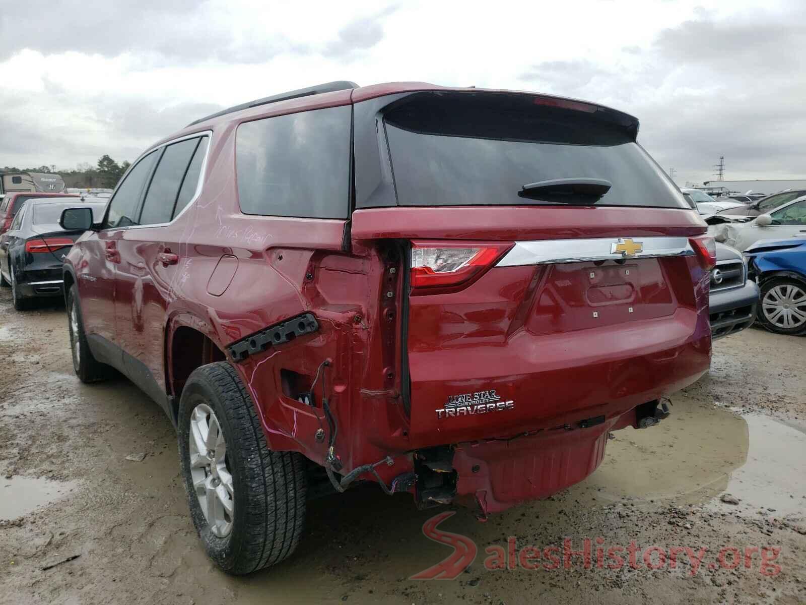 1GNERGKW2KJ141551 2019 CHEVROLET TRAVERSE