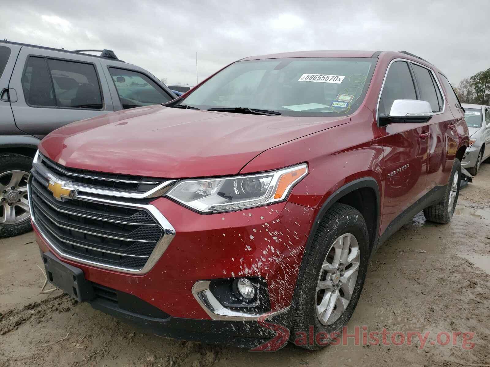 1GNERGKW2KJ141551 2019 CHEVROLET TRAVERSE