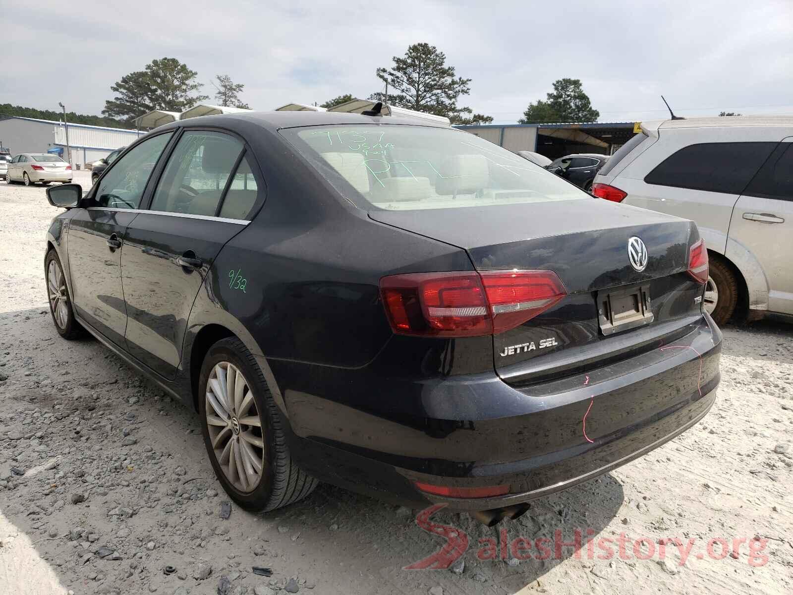 3VWL07AJ1GM259369 2016 VOLKSWAGEN JETTA