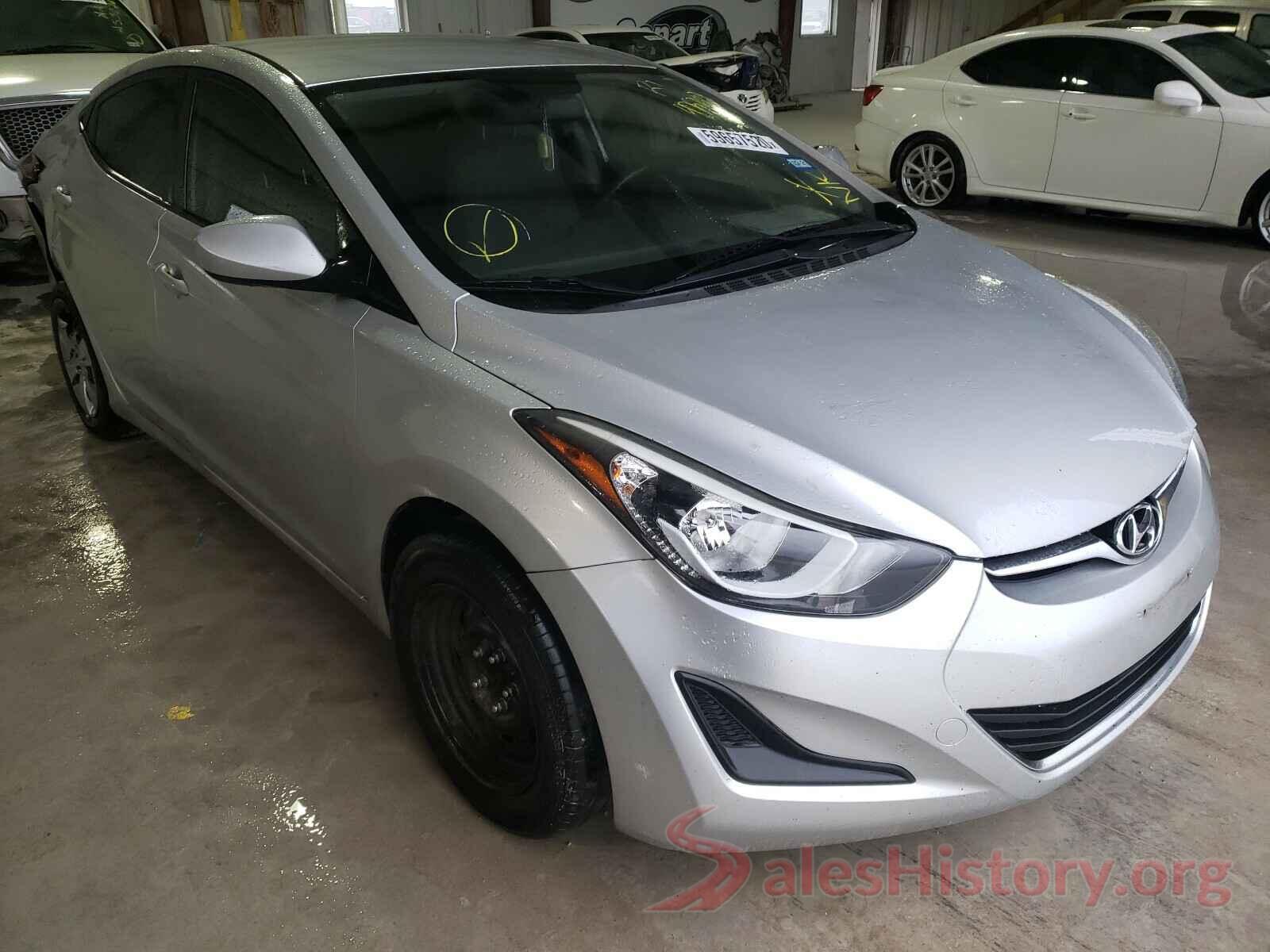 KMHDH4AE3GU475202 2016 HYUNDAI ELANTRA