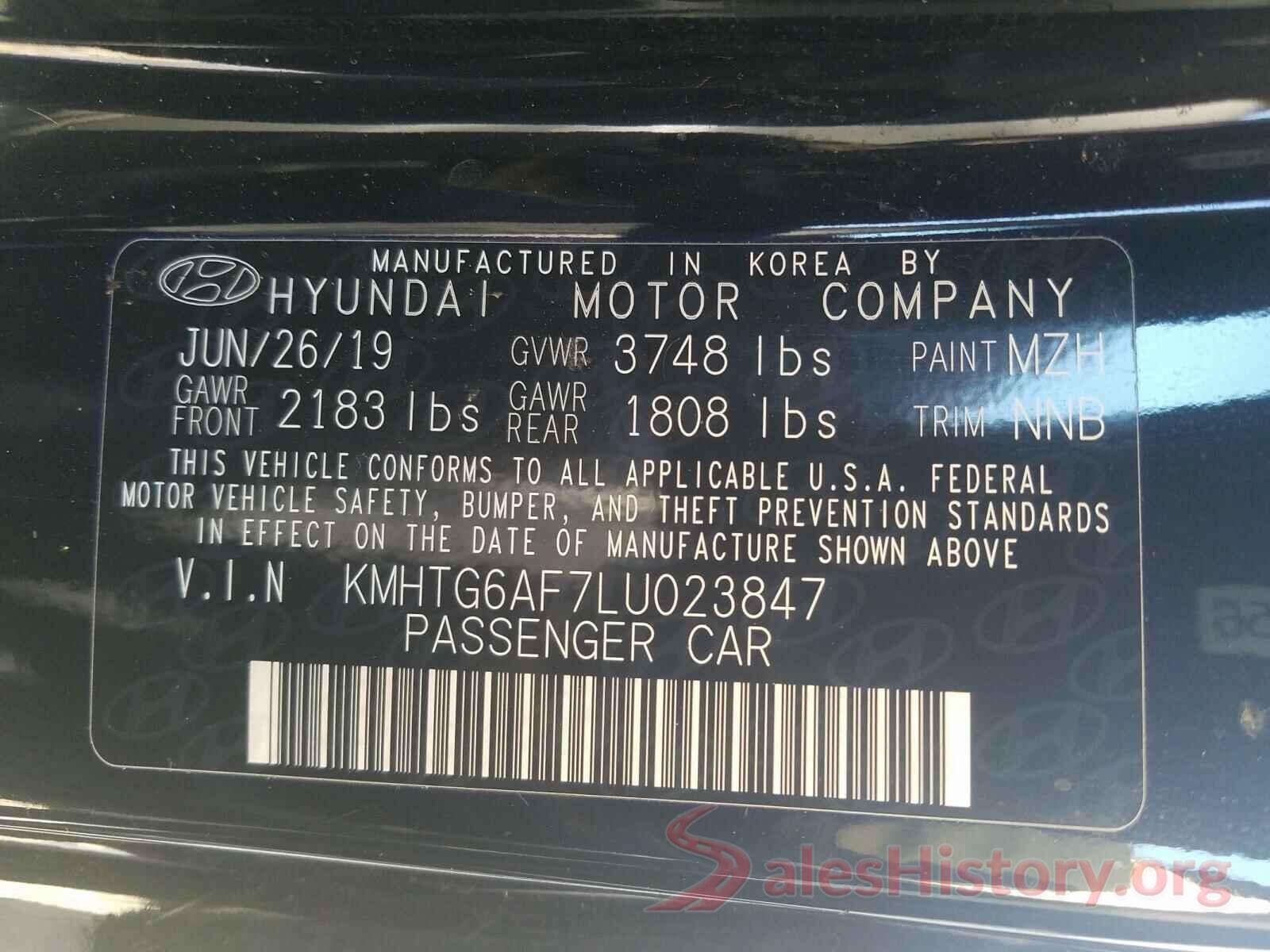 KMHTG6AF7LU023847 2020 HYUNDAI VELOSTER