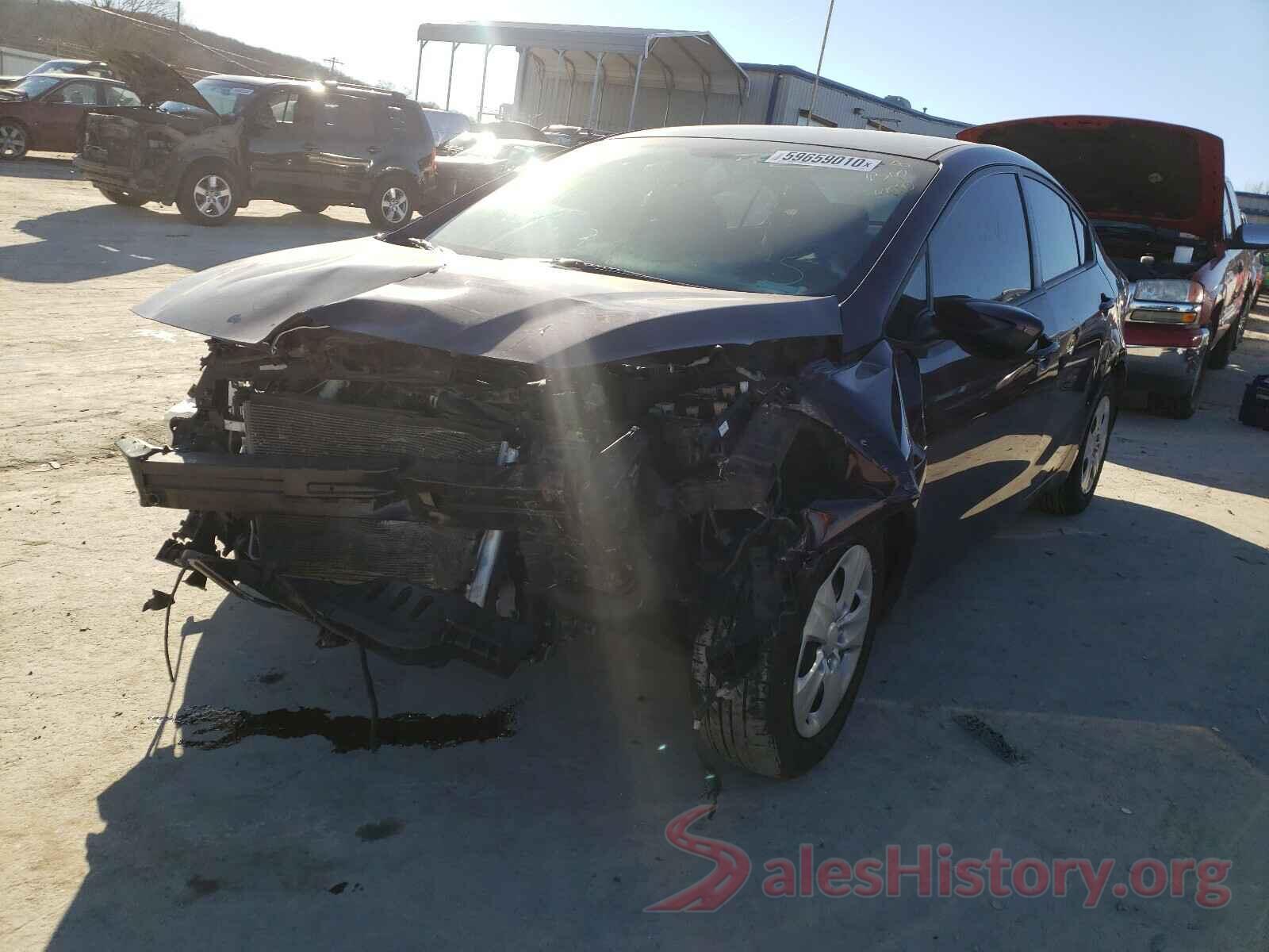 3KPFL4A72JE255830 2018 KIA FORTE