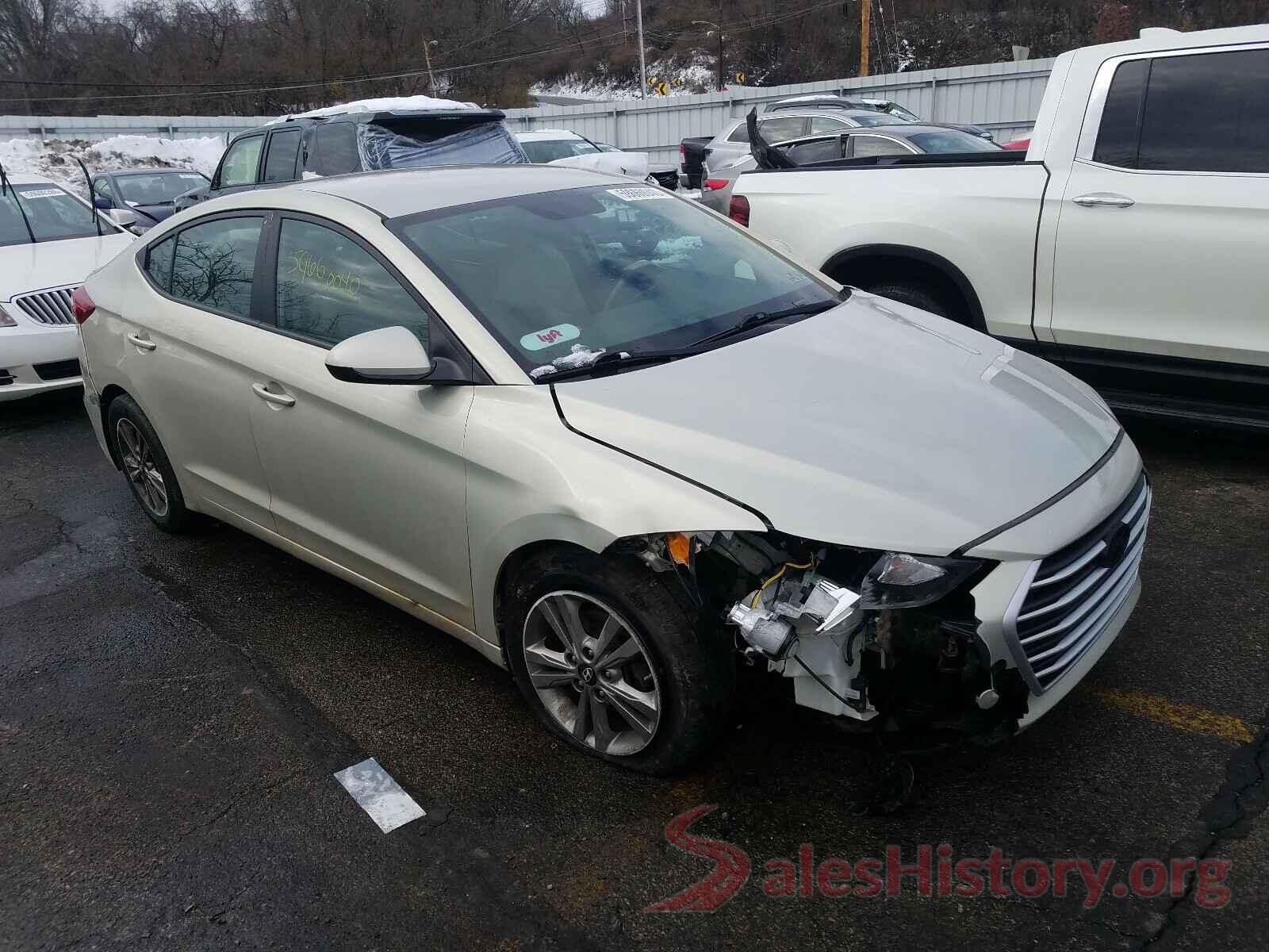 KMHD84LFXHU262691 2017 HYUNDAI ELANTRA