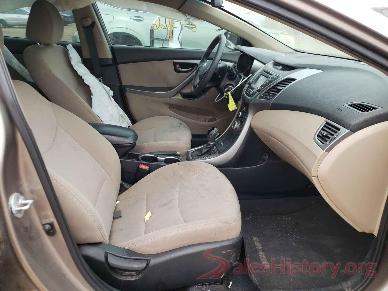 5NPDH4AE0GH661830 2016 HYUNDAI ELANTRA