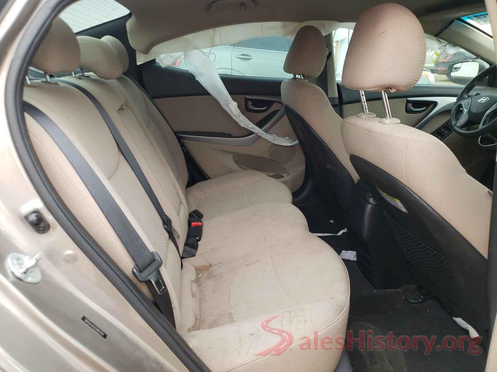 5NPDH4AE0GH661830 2016 HYUNDAI ELANTRA