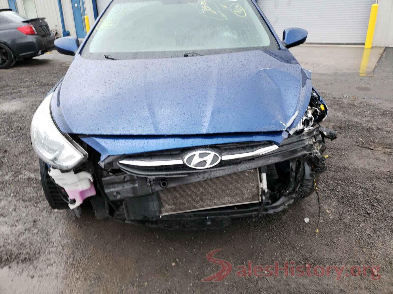 KMHCT4AE0HU243216 2017 HYUNDAI ACCENT