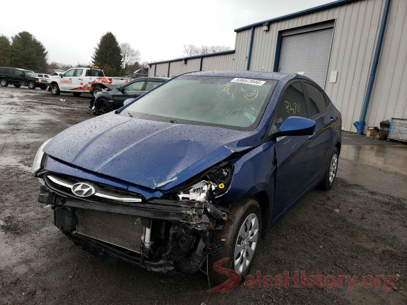 KMHCT4AE0HU243216 2017 HYUNDAI ACCENT