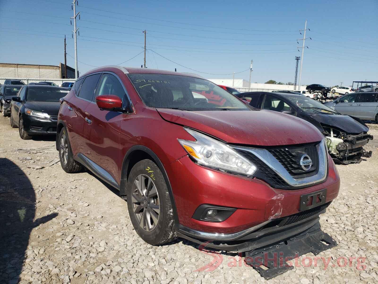 5N1AZ2MHXHN125099 2017 NISSAN MURANO