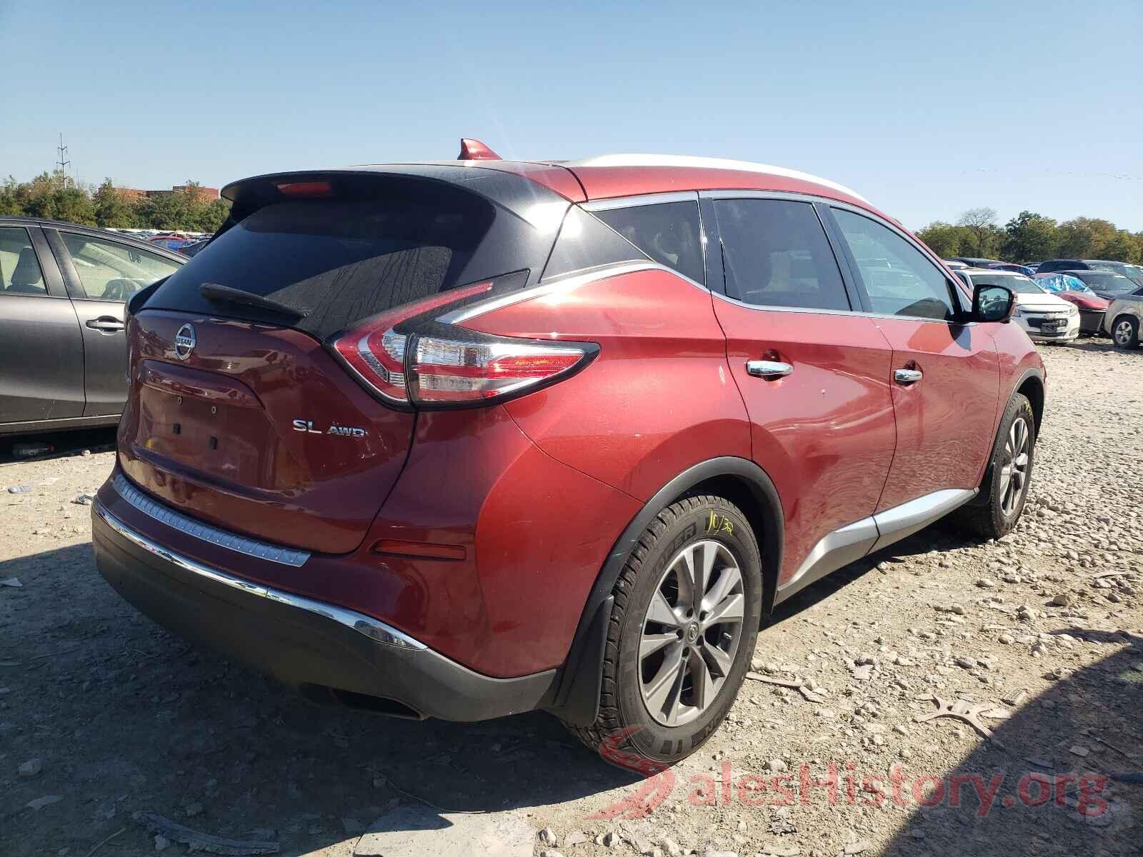 5N1AZ2MHXHN125099 2017 NISSAN MURANO