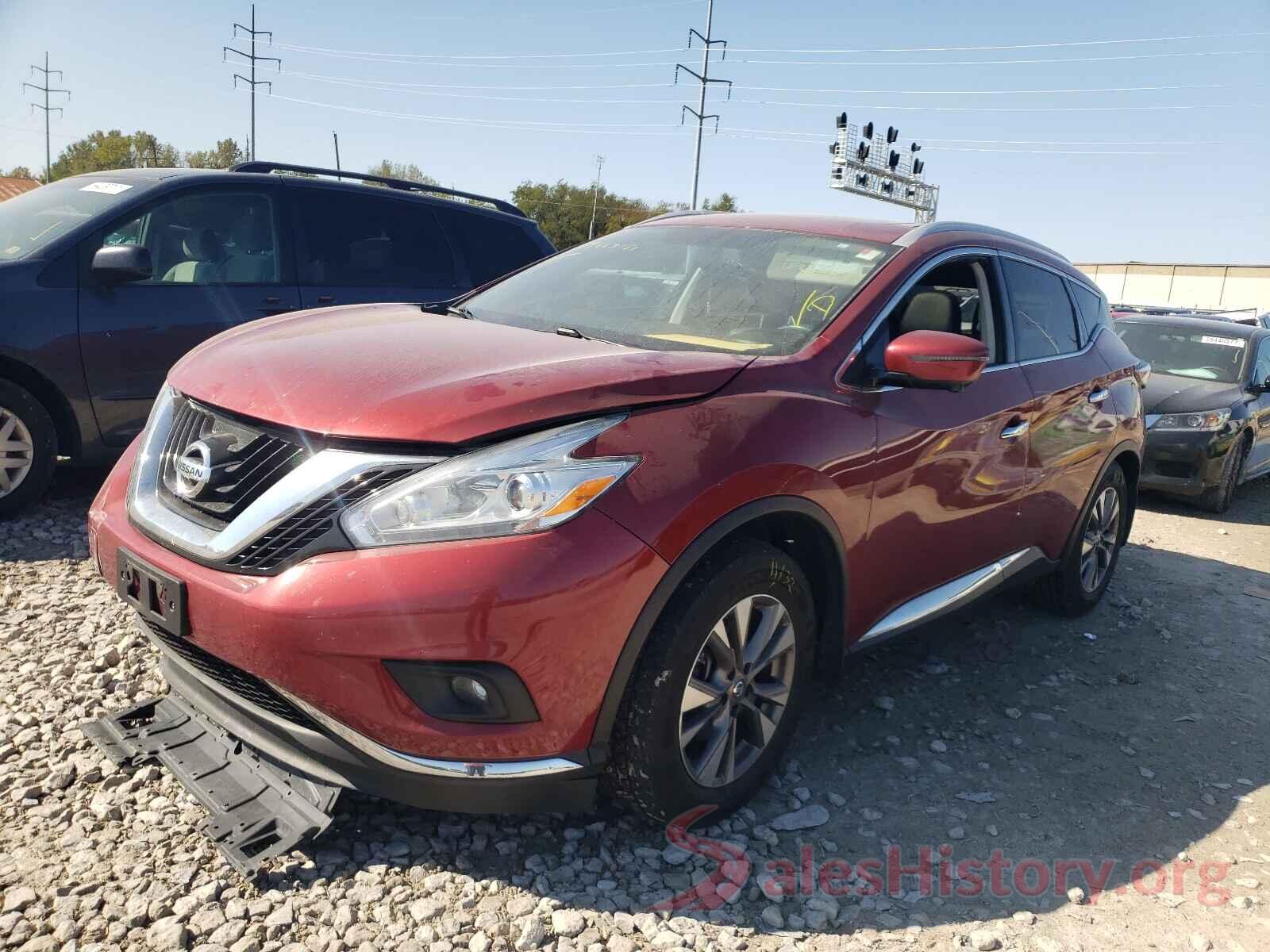 5N1AZ2MHXHN125099 2017 NISSAN MURANO