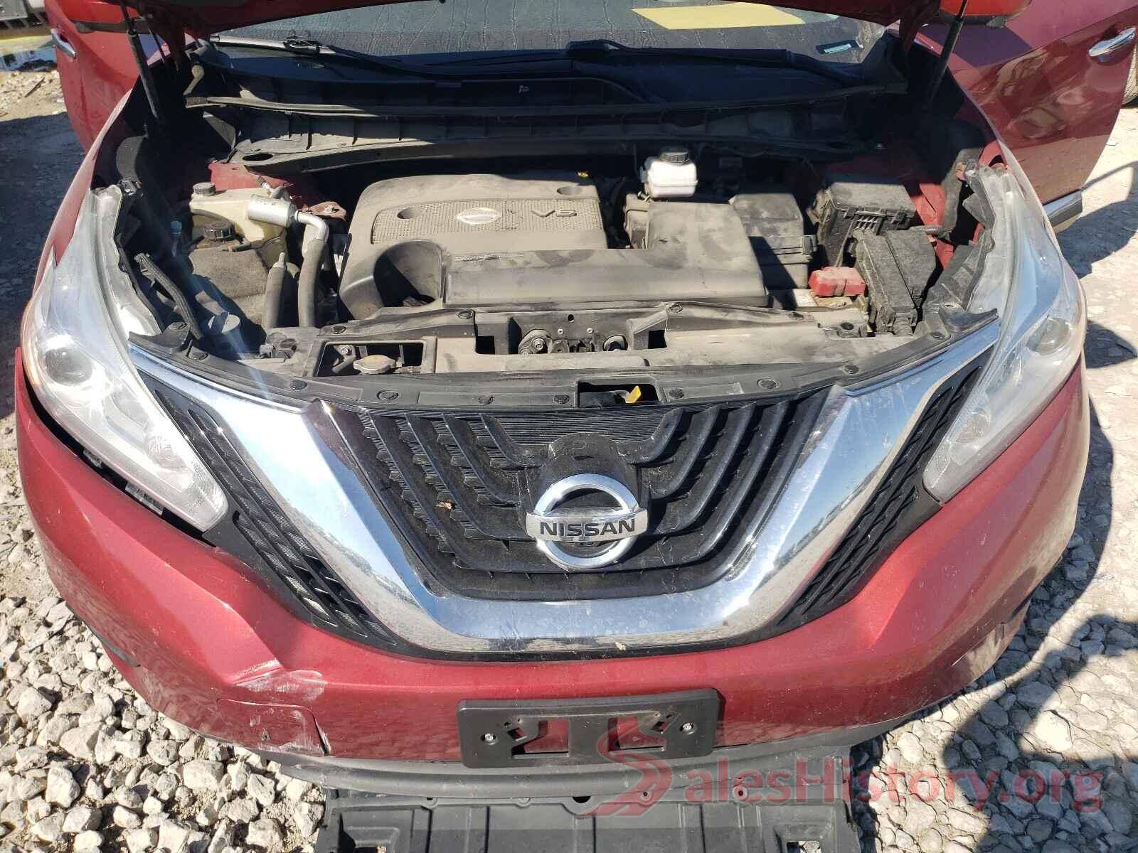 5N1AZ2MHXHN125099 2017 NISSAN MURANO