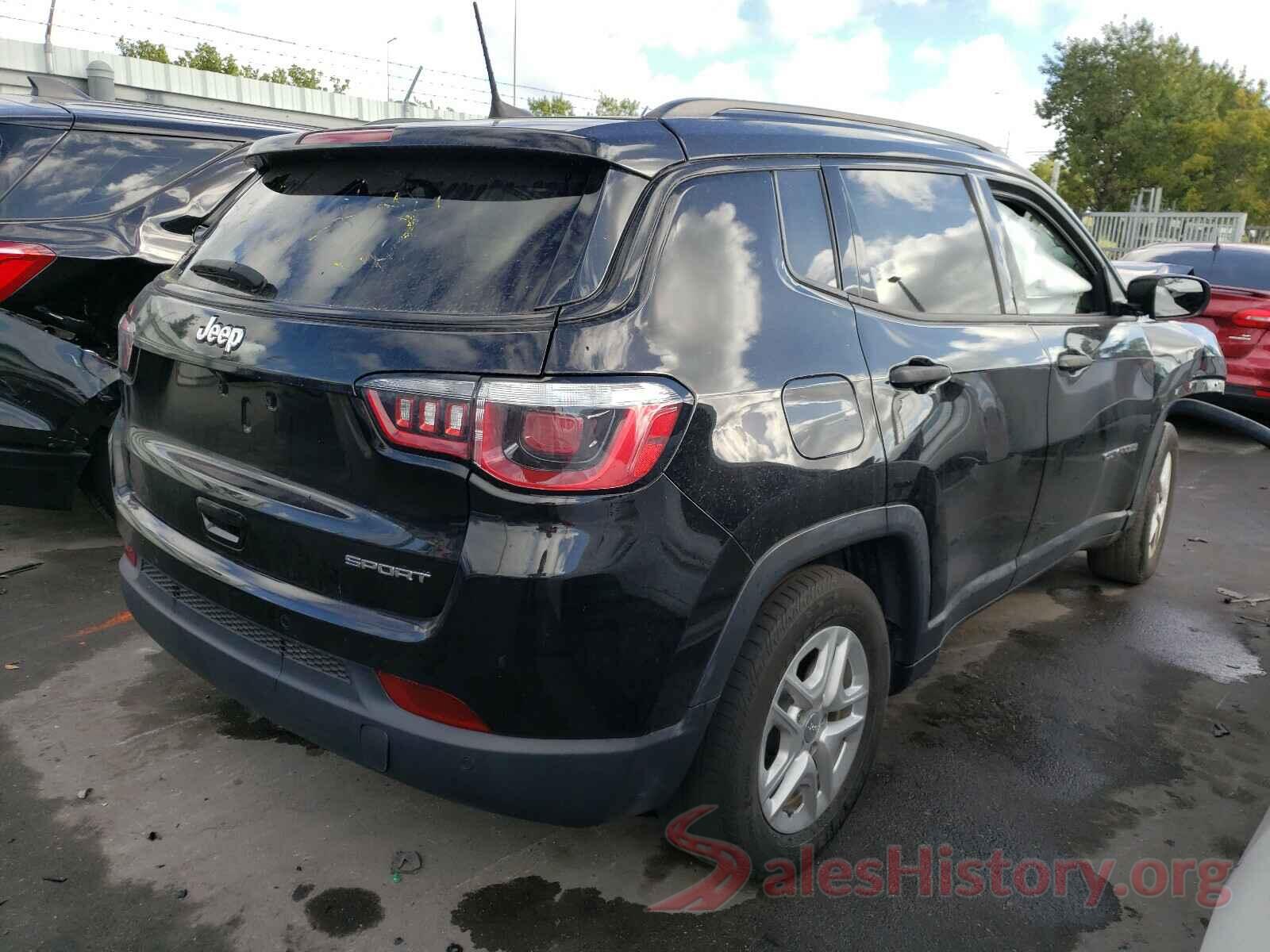 3C4NJCAB4JT123664 2018 JEEP COMPASS