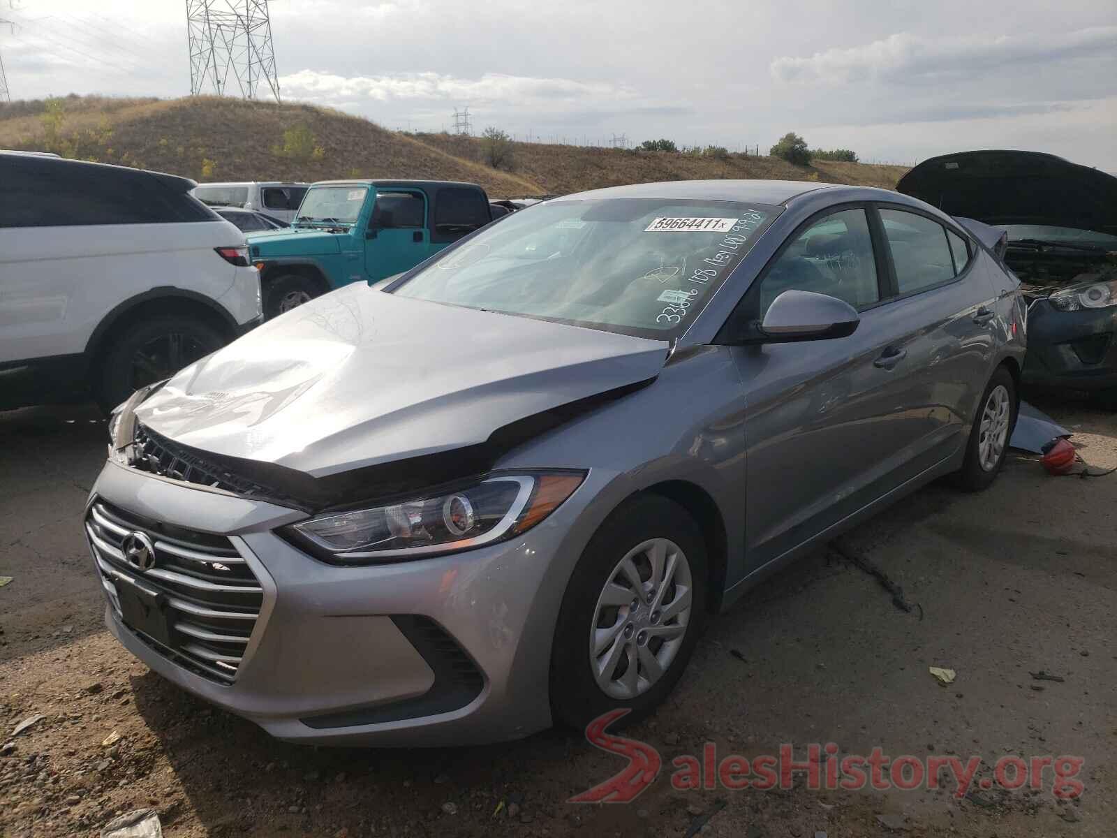 5NPD74LF9HH188861 2017 HYUNDAI ELANTRA