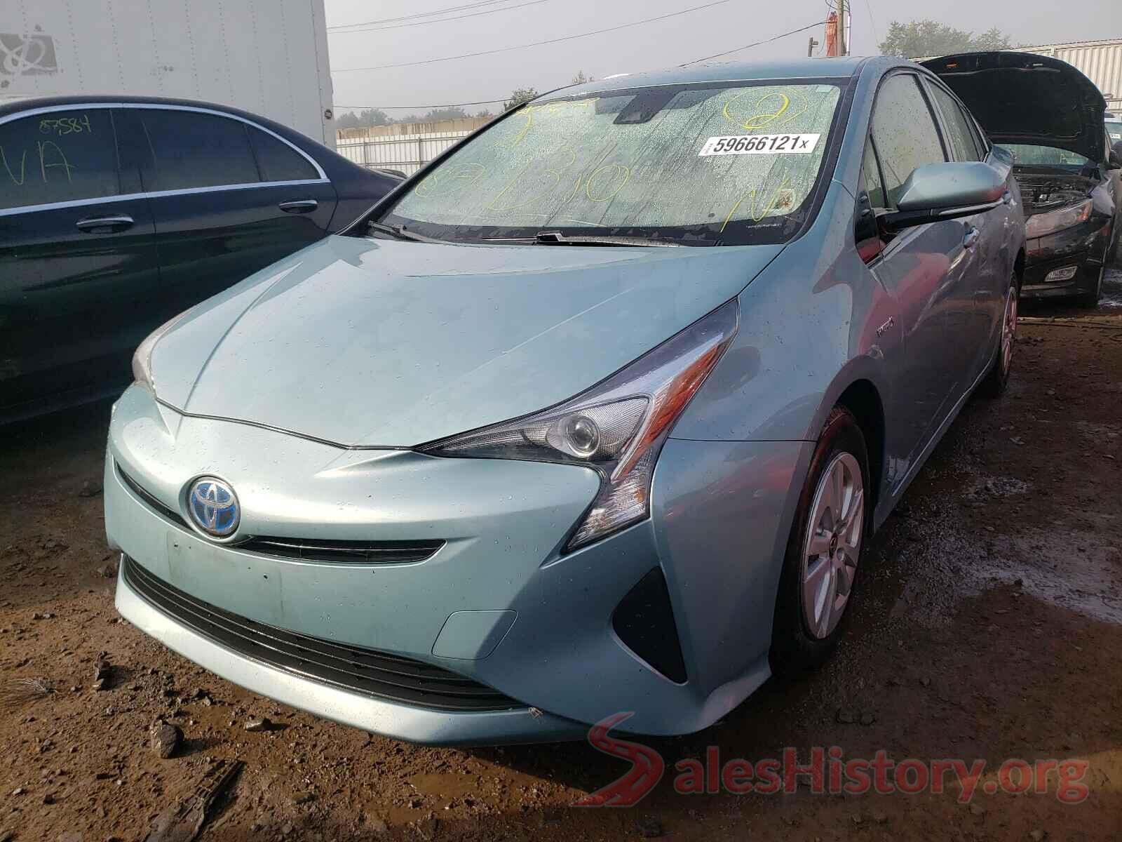 JTDKBRFU5H3035578 2017 TOYOTA PRIUS