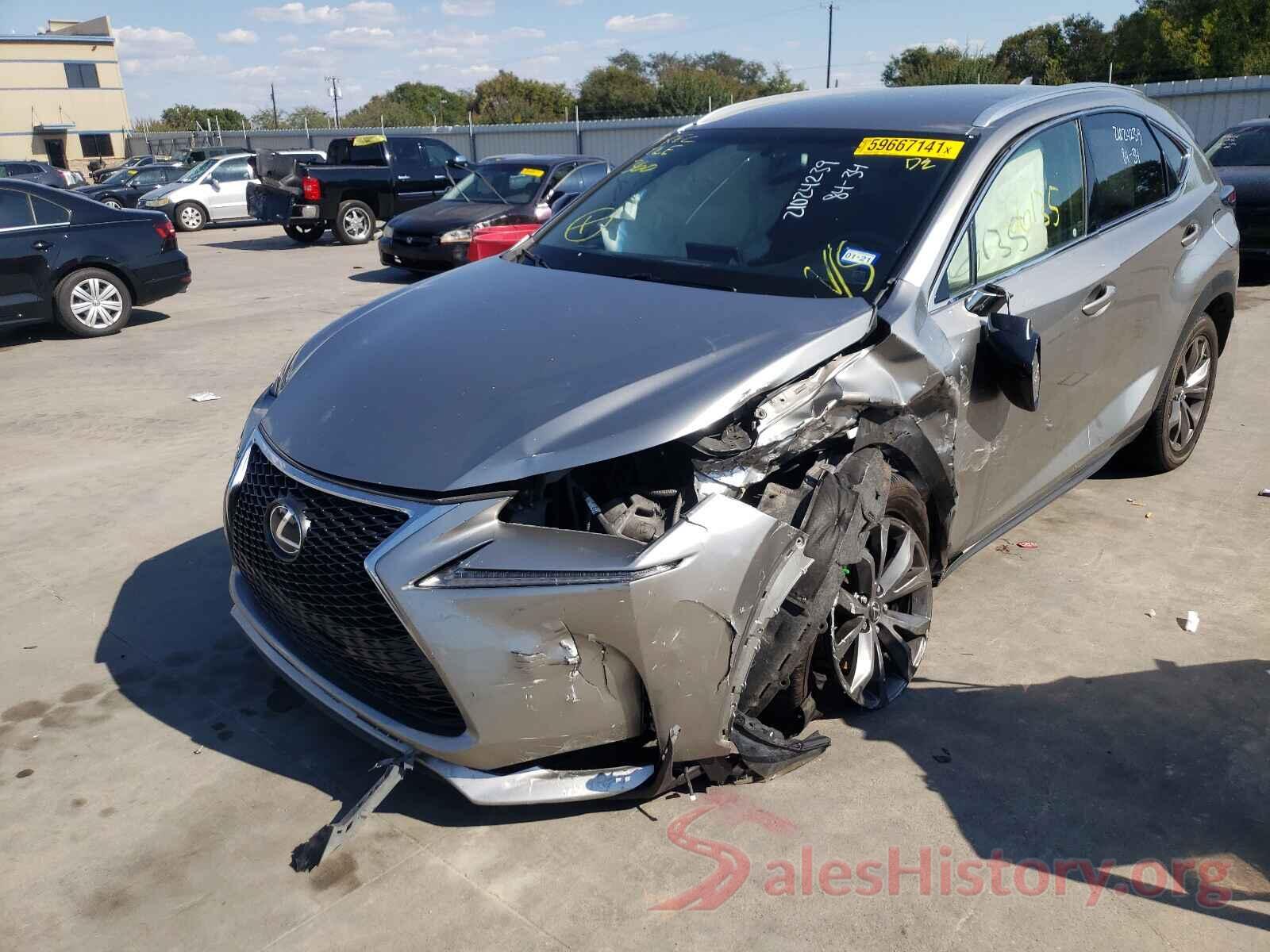 JTJYARBZ0H2053214 2017 LEXUS NX